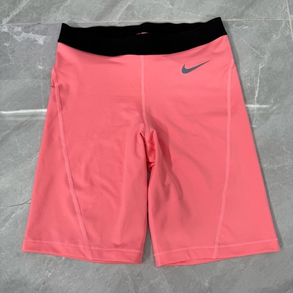Women’s Nike Pro Dri-Fit 8” Compression Athletic Workout Shorts Medium - Picture 1 of 16